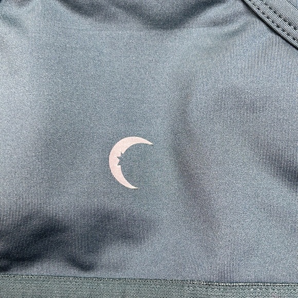 Zyia Bomber Bra RC Sports Bra Teal Leopard Size Medium - Picture 3 of 12